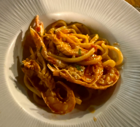 Osteria Antica Marina signature dishes Linguine Di Gragnano Alle Uova Di Tonno Fresco
Pesce Da Selezionare Al Banco
Arancinetti Alla Siciliana
